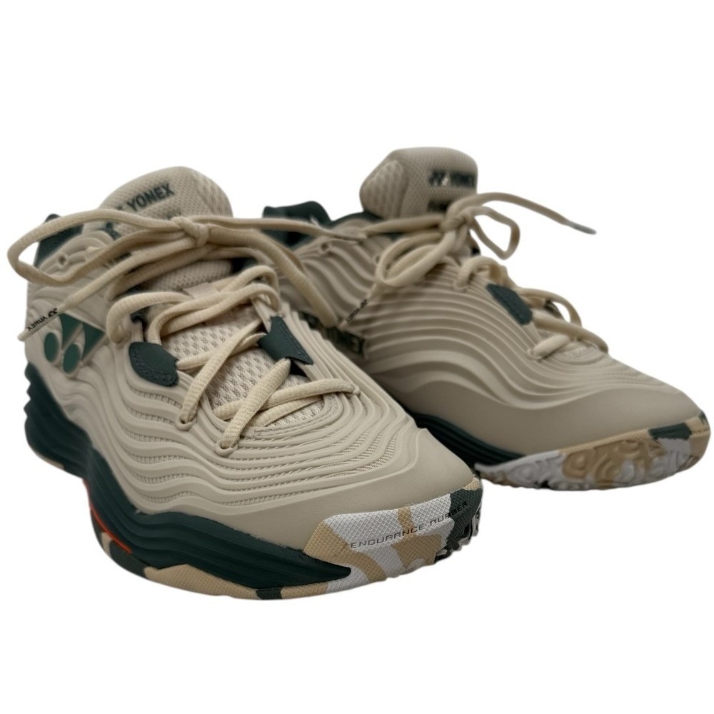 Yonex FusionRev 5 Clay Court Women's Tennis Shoes - Size 8.5 -SAND color/ No Box